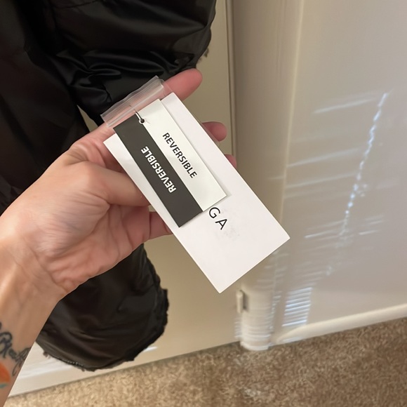 NWT VIA SPIGA reversible winter coat sz.2x - Picture 11 of 14